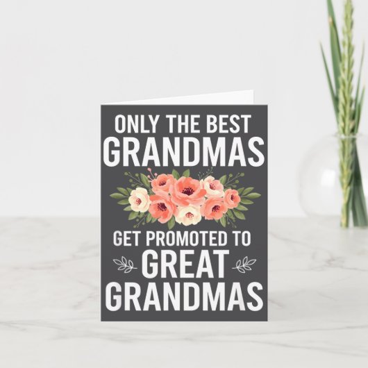 Grandparent Only The Grandmas Get Promoted To Grea カード (正面)