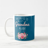 Grandparent Promoted To Grandma Again Est. 2026, N コーヒーマグカップ (左)
