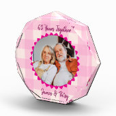 Grandparents 60th Diamond Anniversary Keepsake フォトブロック (右)