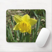 Grandparent's Bright Yellow Daffodil Mouse Pad マウスパッド (マウス)
