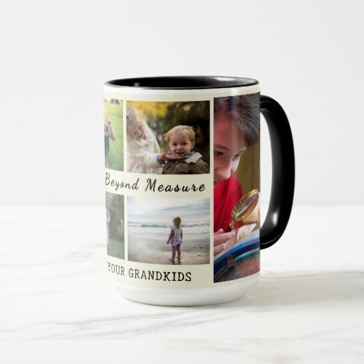 Grandparents Day Mug – Loved Beyond Measure  マグカップ (正面右)
