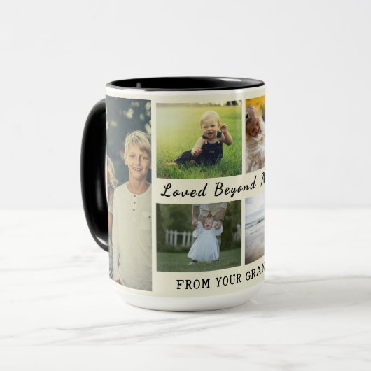 Grandparents Day Mug – Loved Beyond Measure  マグカップ (正面左)