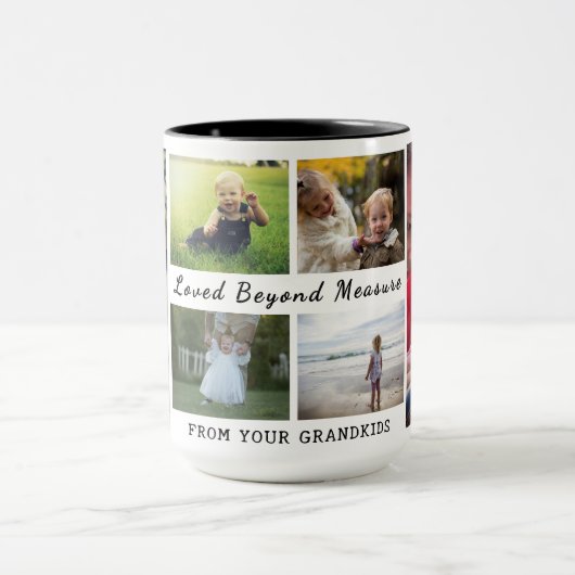 Grandparents Day Mug – Loved Beyond Measure  マグカップ (中央)