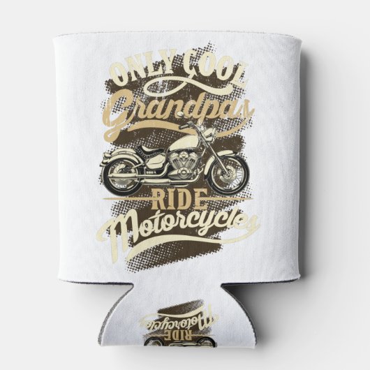 GrandPasにクール乗るバイクのギフトのみおもしろい 缶クーラー (裏面)