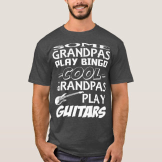 Grandpas Bingo遊、Grandpas Guitaカッコいいの一部 Tシャツ