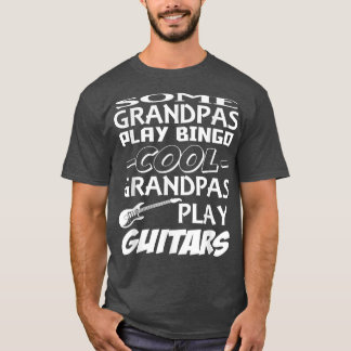 Grandpas Bingo遊、Grandpas Guitaカッコいいの一部 Tシャツ