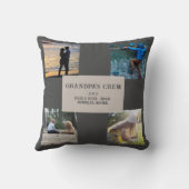 Grandpa's Crewカスタム4 Photo Grid クッション (裏面)