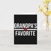 Grandpa's Favorite  カード (黄色い花)