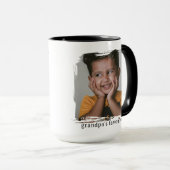 Grandpas Favorite Funny Photo Custom Mug マグカップ (正面右)