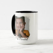 Grandpas Favorite Funny Photo Custom Mug マグカップ (正面左)