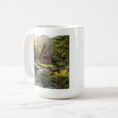 Grandpa's Favorite Mug | Personalized Nature コーヒーマグカップ (正面左)