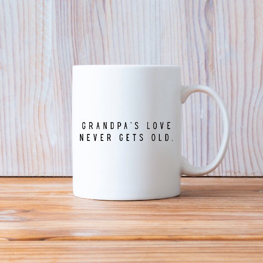 GRANDPA'S NEVER GETS OLD  コーヒーマグカップ