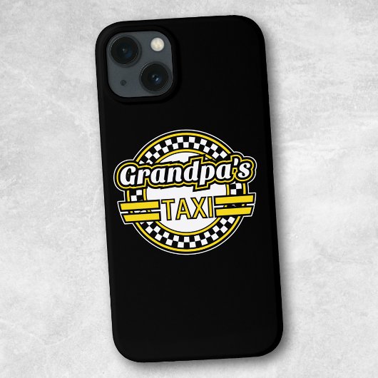 Grandpa's Taxi Sign Case-Mate iPhoneケース