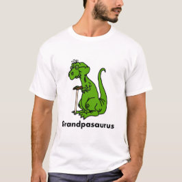 Grandpasaurusの男性Tシャツ Tシャツ