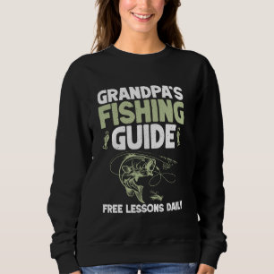 Grandpau2019s魚釣りガイド無料レッスン毎日Fis スウェットシャツ