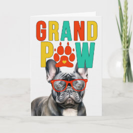 GrandPAWフランス語GrandDOG祖父母の日 シーズンカード
