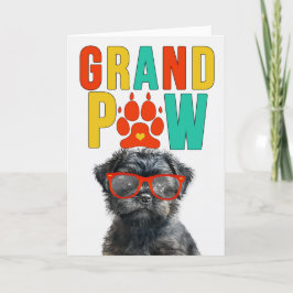 GrandPAW Affenpinscher GrandDOG祖父母の日 シーズンカード