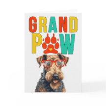 GrandPAW Airedale GrandDOG祖父母の日