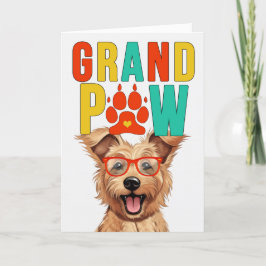 GrandPAW Berger Picard GrandDOG祖父母の日 シーズンカード