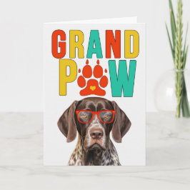 GrandPAW Pointer GrandDOG Grandparents Day シーズンカード