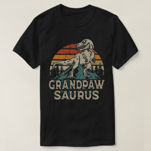 Grandpawsaurus Dinosaur Grandpa Saurus Fathers Day Tシャツ