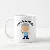 Grandpopの苦境それ コーヒーマグカップ (左)