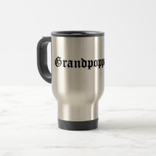 Grandpoppaの生命コーヒー茶タンブラー トラベルマグ