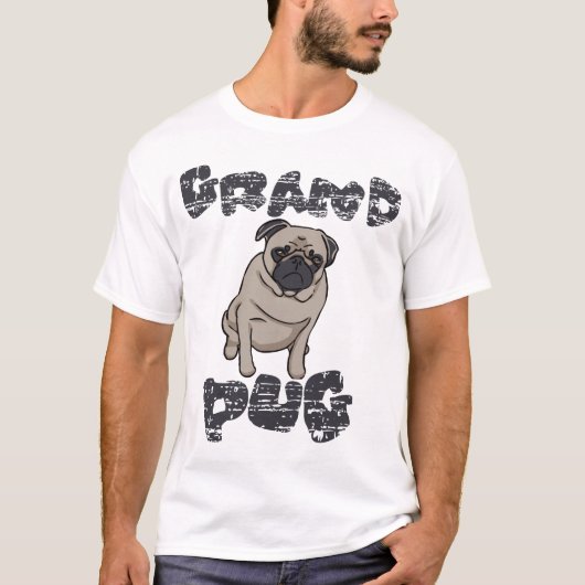 grandpug tシャツ (正面)