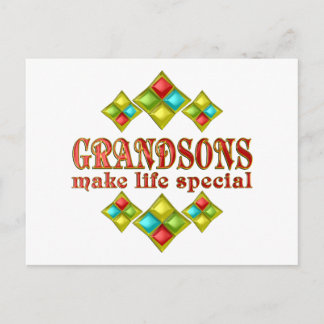 GRANDSONS MAKE LIFE SPECIAL ポストカード