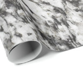 Graniteテクスチャ |黒の大理石の背景 ラッピングペーパー (ロールコーナー)