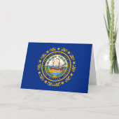 Granite Stater Flag, Flag of New Hampshire カード (正面)