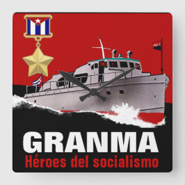 GRANMA スクエア壁時計