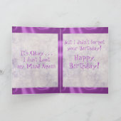 Granny Birthday Card 2 カード (内部)