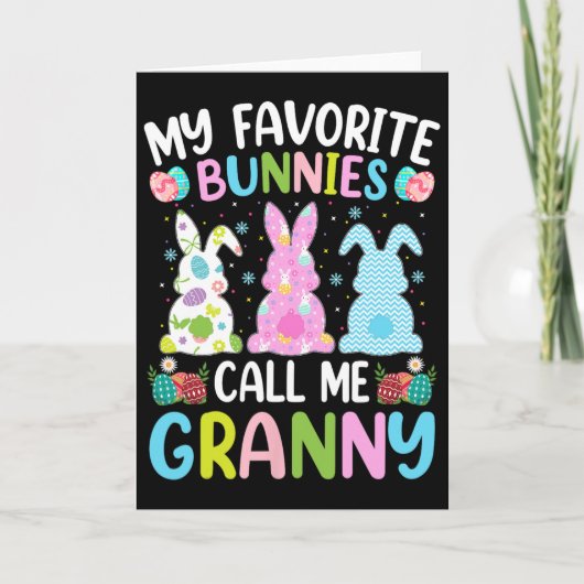 Granny Bunny My Favorite Bunnies Call Me Granny Ea カード (正面)