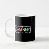 Granny Est 2026 Promoted To Grandma 2026 For Grand コーヒーマグカップ (左)