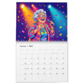 Granny Gone Wild – Retirement Adventure Calen カレンダー (1月 2027)