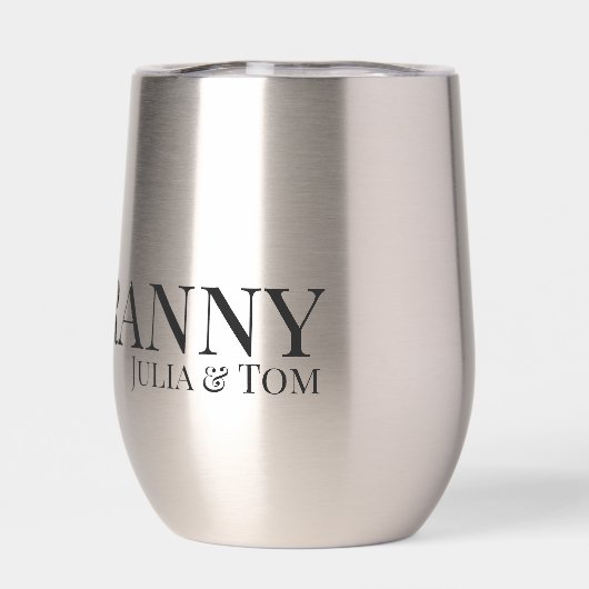 Granny or Grammy Established Custom Year Modern  (背面)