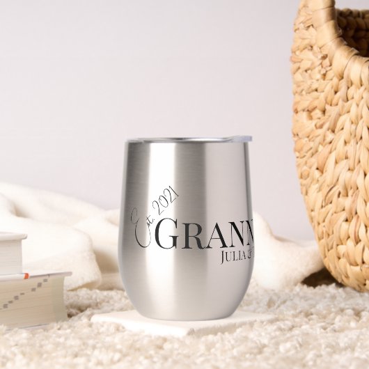 Granny or Grammy Established Custom Year Modern  (リビング)