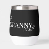 Granny or Grammy photo Established Year Heart (背面)