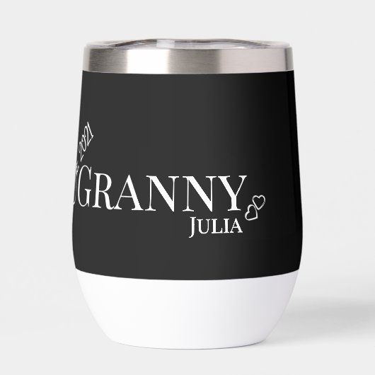 Granny or Grammy photo Established Year Heart (背面)