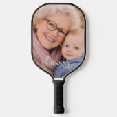 Granny Photo Established Year Modern  ピックルボールラケット (正面)