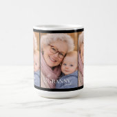 Granny Photo Established Year Modern Heart コーヒーマグカップ (中央)