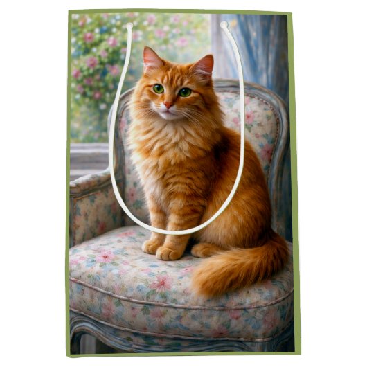 Granny’s Chair, Cat  ミディアムペーパーバッグ (正面)