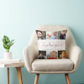 Granny We Love You Photo Collageメッセージ クッション (椅子)
