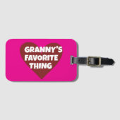 GRANNY'S FAVORITE THING  ラゲッジタグ (正面横)