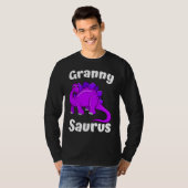 Grannysaurus Granny Dinosaur  Dino Mother's Day Tシャツ (正面フル)