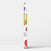 Granola,  muesli seamless pattern. Oat flakes hand Case-Mate iPhoneケース (裏面 / 左)