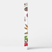 Granola,  muesli seamless pattern. Oat flakes hand Case-Mate iPhoneケース (裏面 / 右)