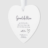 Granparents Grandma Grandad Keepsake Ornament オーナメント (正面)