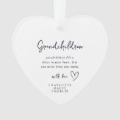 Granparents Grandma Grandad Keepsake Ornament オーナメント (正面)